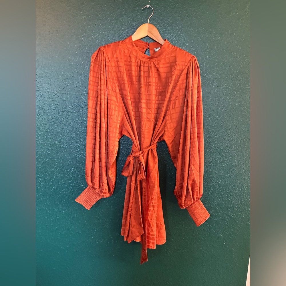 Flying Tomato Vibrant Orange Dress - large NWT 🟧 A. Calin